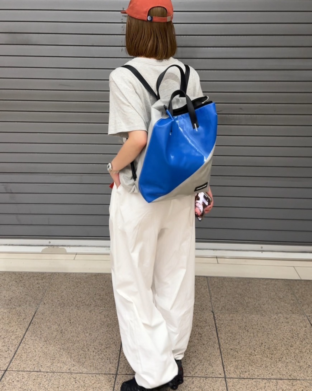 カジュアルワイドレッグパンツ C0052