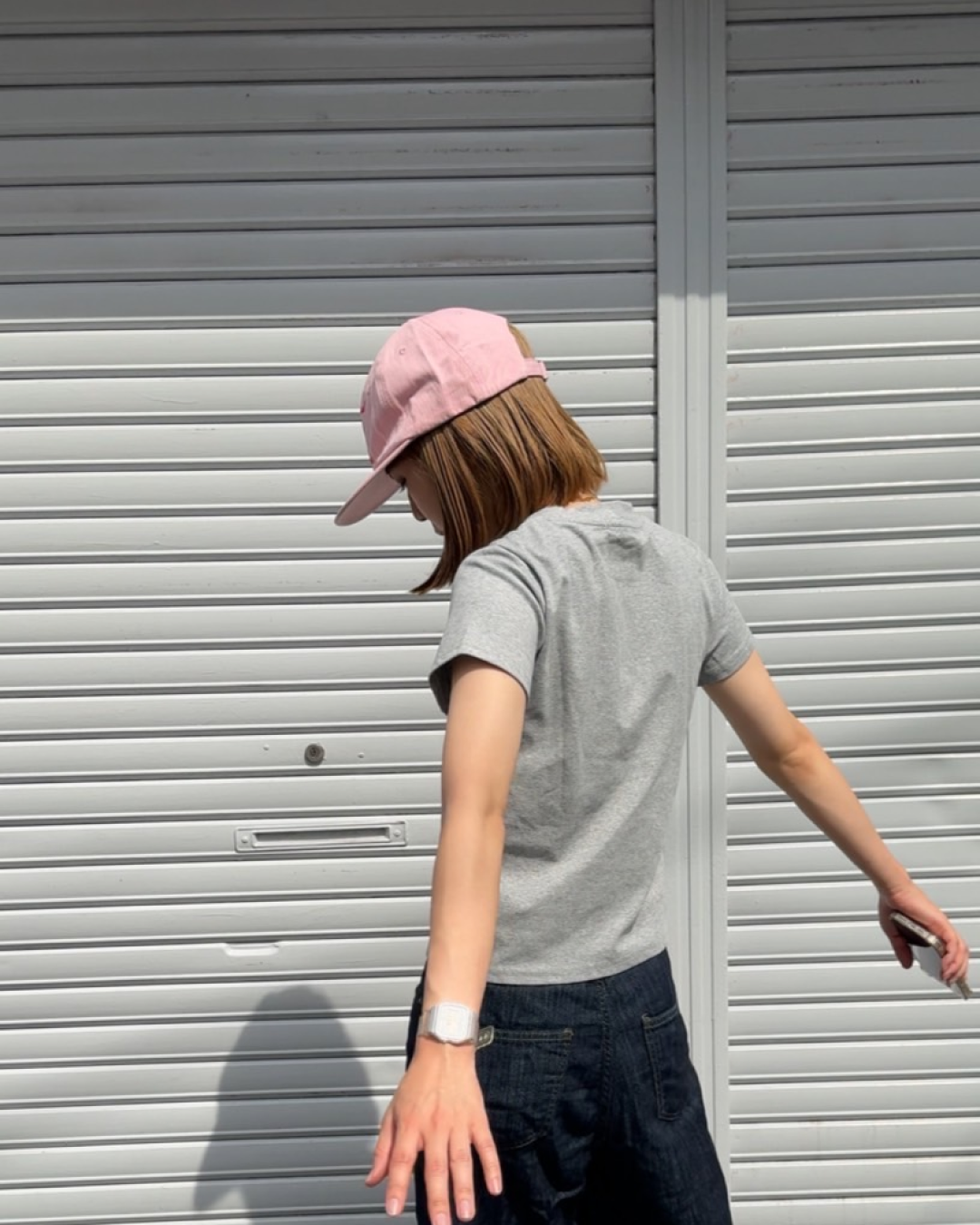 アップルプリントTシャツ C0066