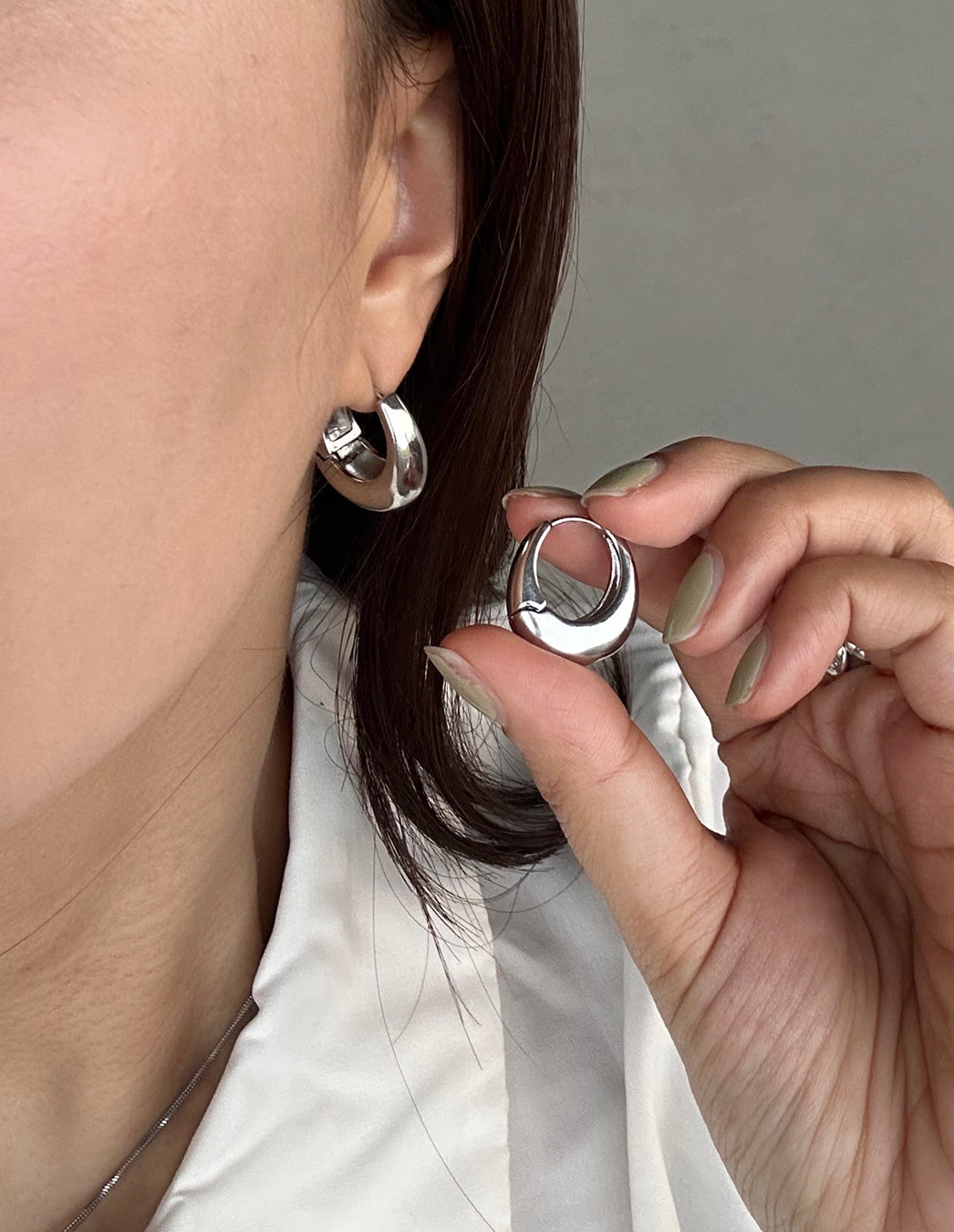 ドロップボリュームピアス AY1004