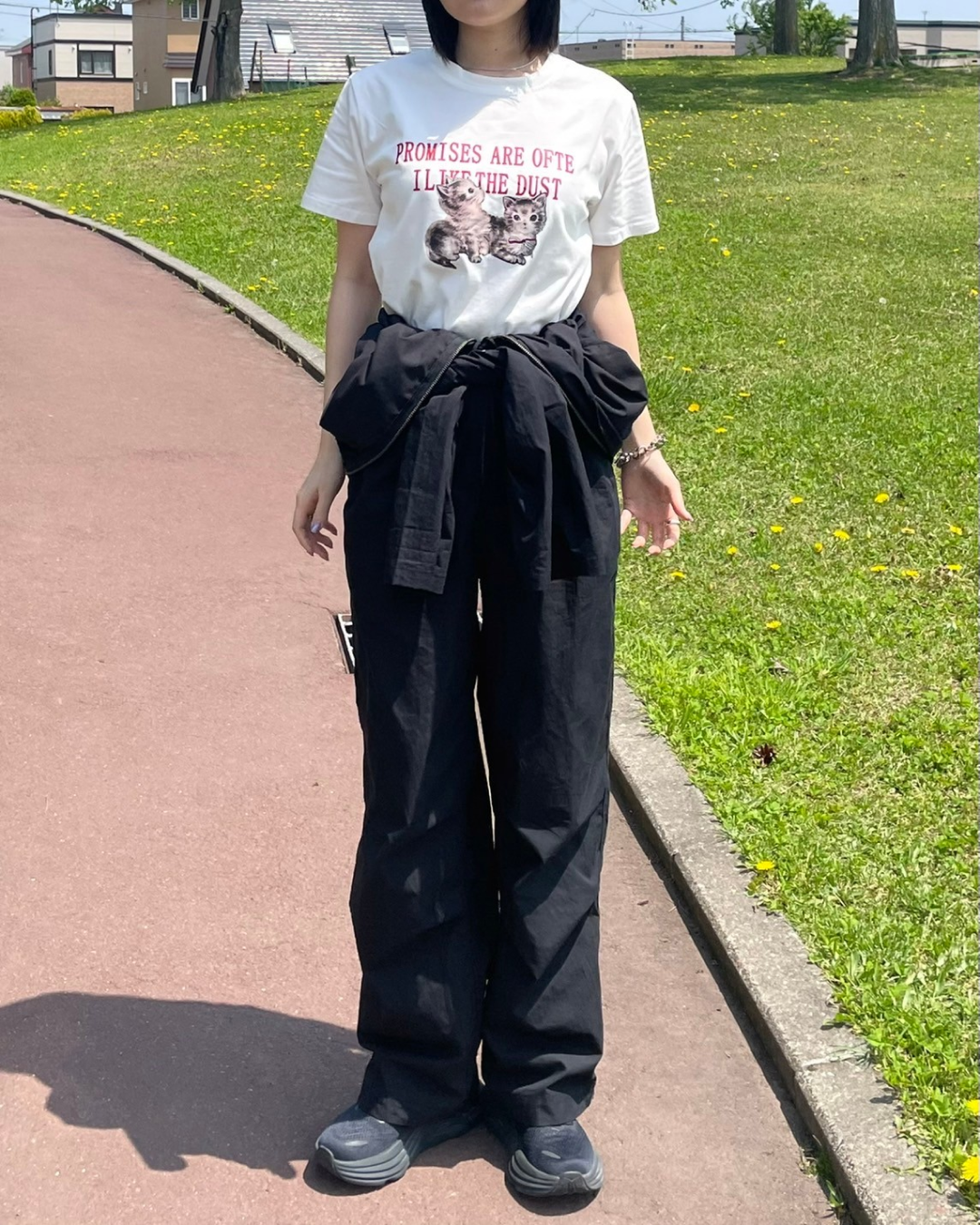 キャットプリントTシャツ CH0010