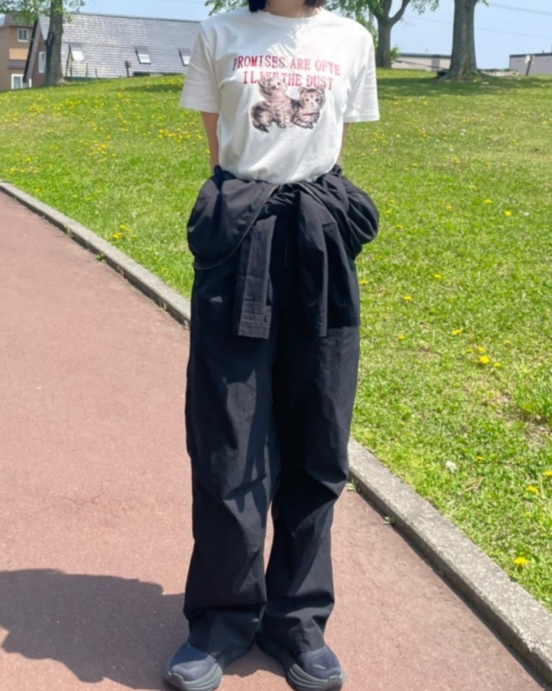 キャットプリントTシャツ CH0010