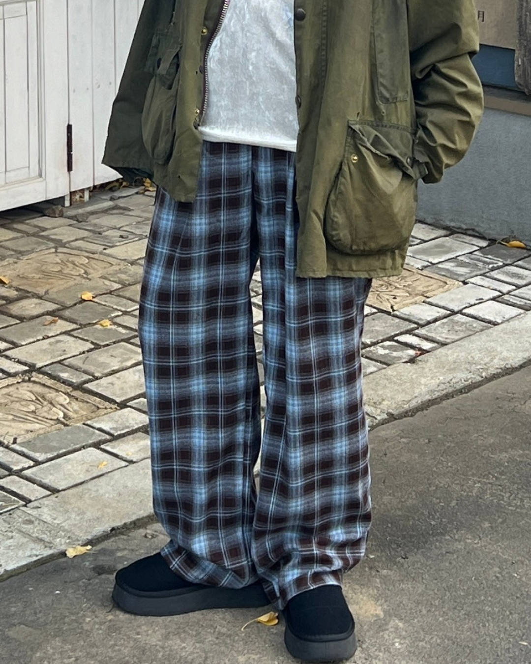 チェックワイドパンツ CH0025 – YOLO(ヨロ)|ファッション通販 チェックワイドパンツ CH0025 – YOLO(ヨロ)|ファッション通販