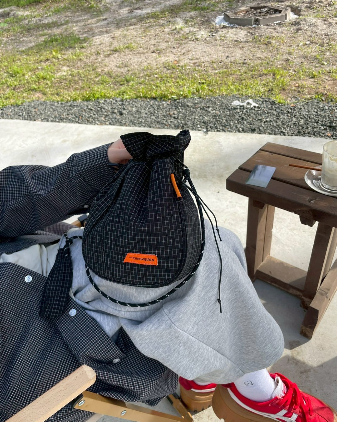 ミニショルダー巾着バッグ
CH0057