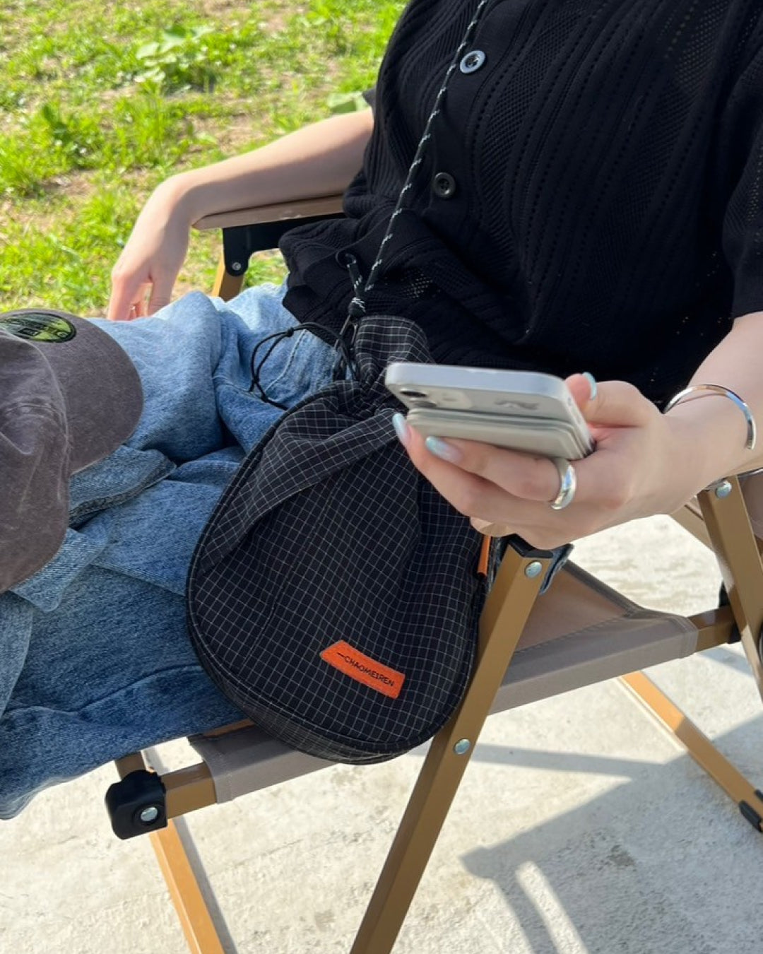 ミニショルダー巾着バッグ
CH0057