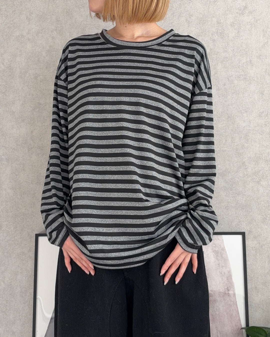 クルーネックボーダーロンT CH0251 – YOLO（ヨロ）｜ファッション通販