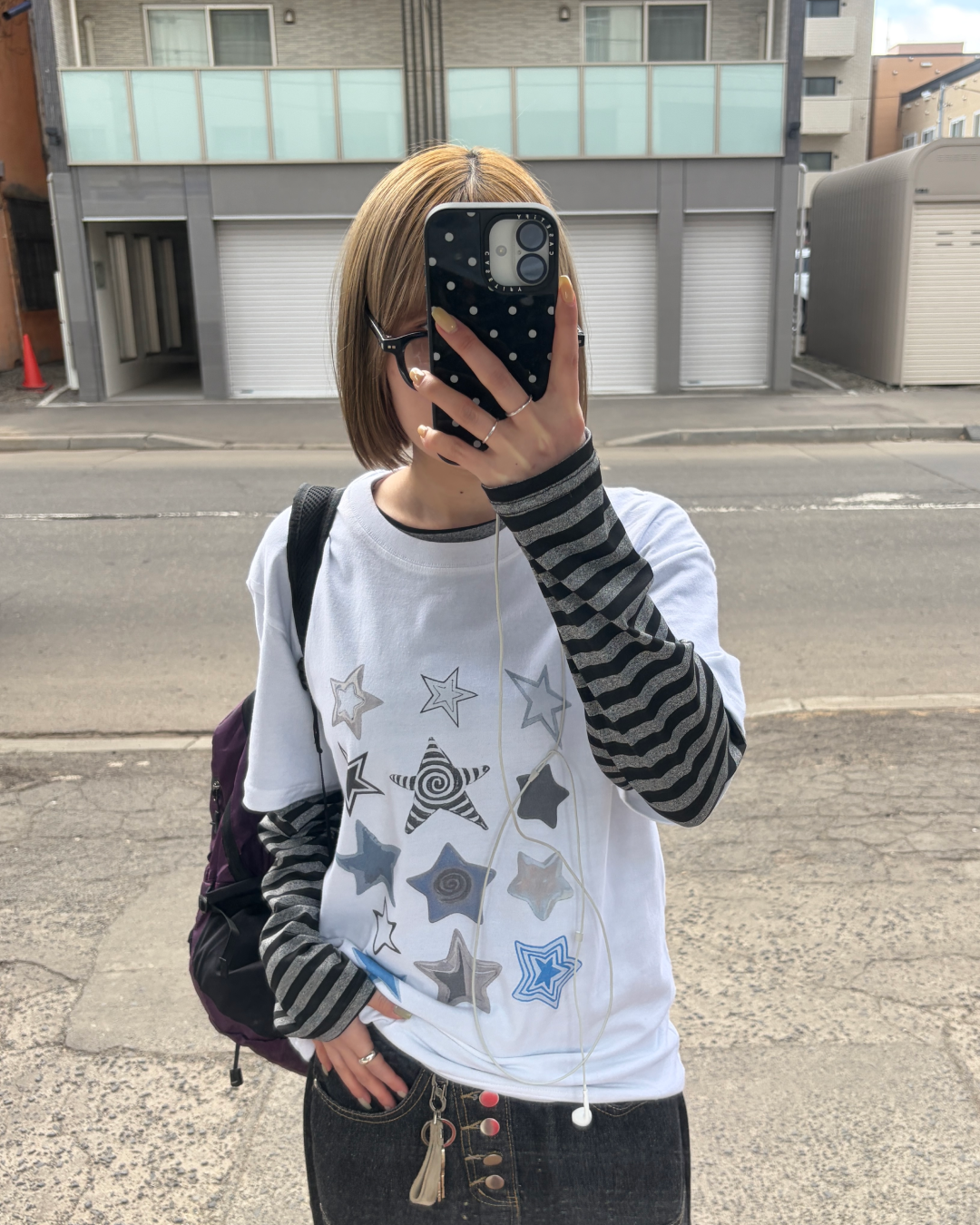 スタープリントTシャツ CH2054