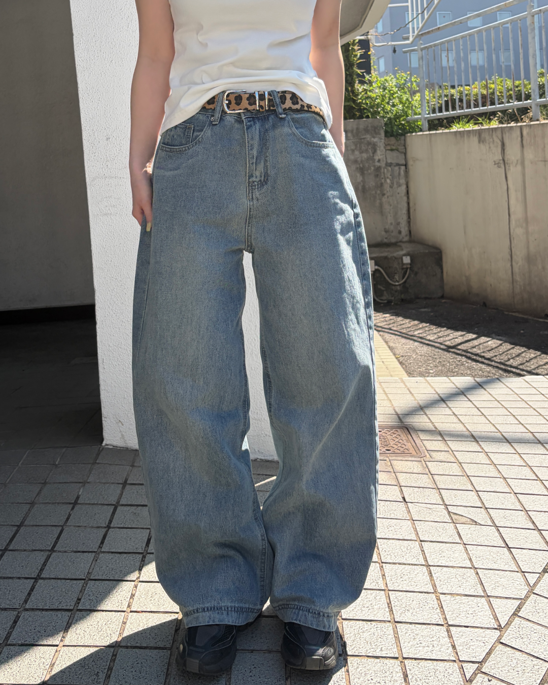 ウォッシュカーブデニム CH2057