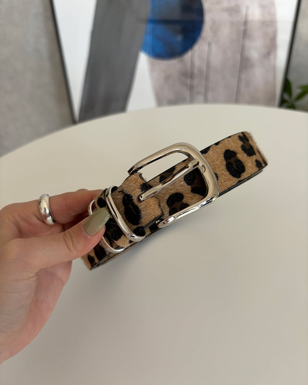 レオパードデザインベルト CH2073