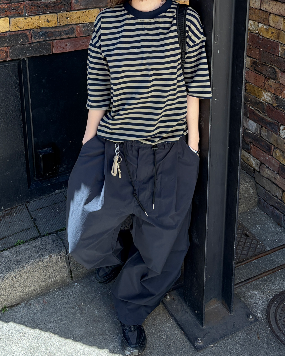 オーバーサイズボーダーT CH2089