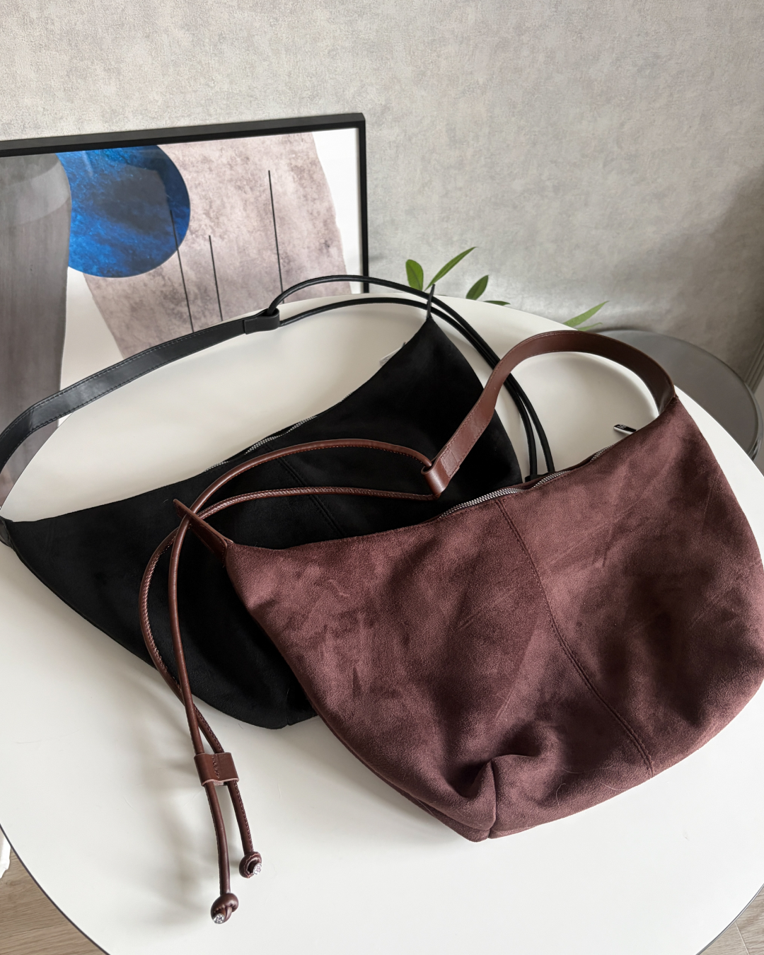 スウェードマルチショルダーバッグ CH2094