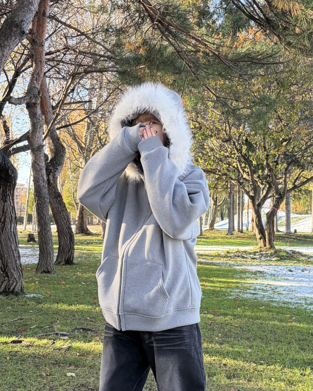 スウェットファーパーカー
CH3003