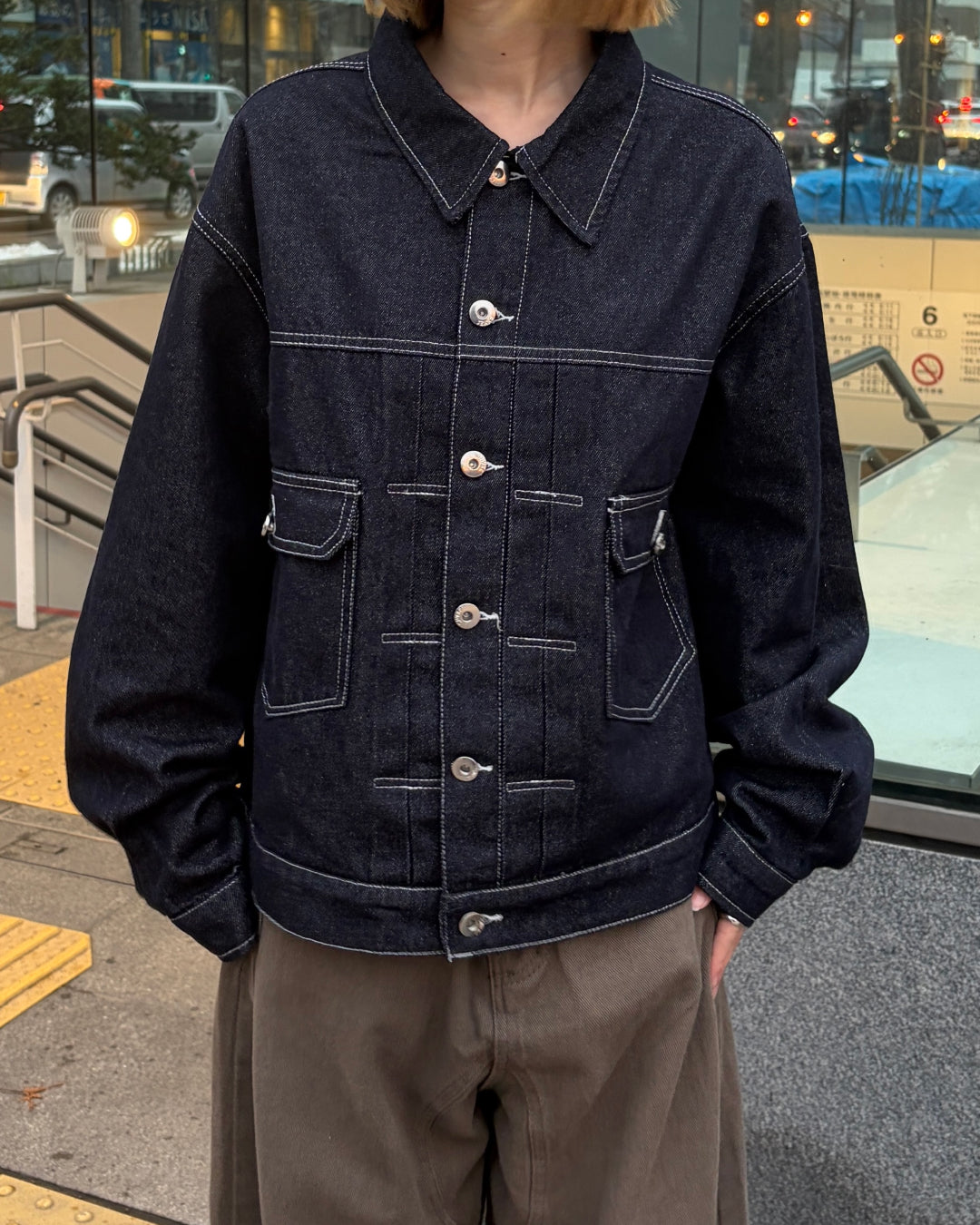 即納】ステッチラインデニムジャケットCH5001 – YOLO（ヨロ