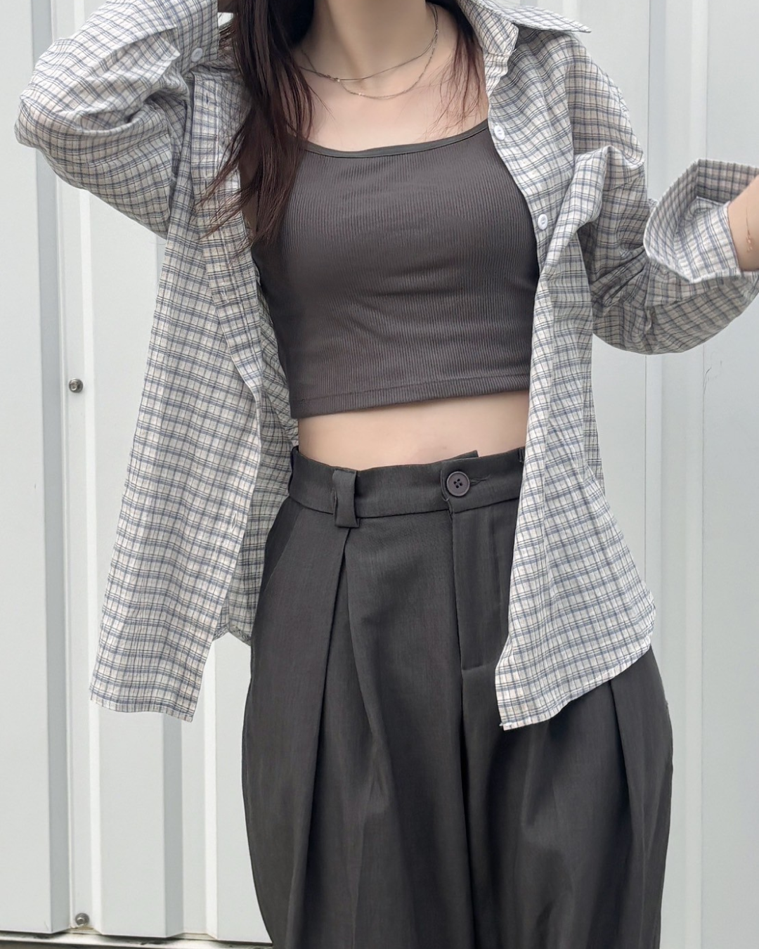 カジュアルチェックシャツ CM0006