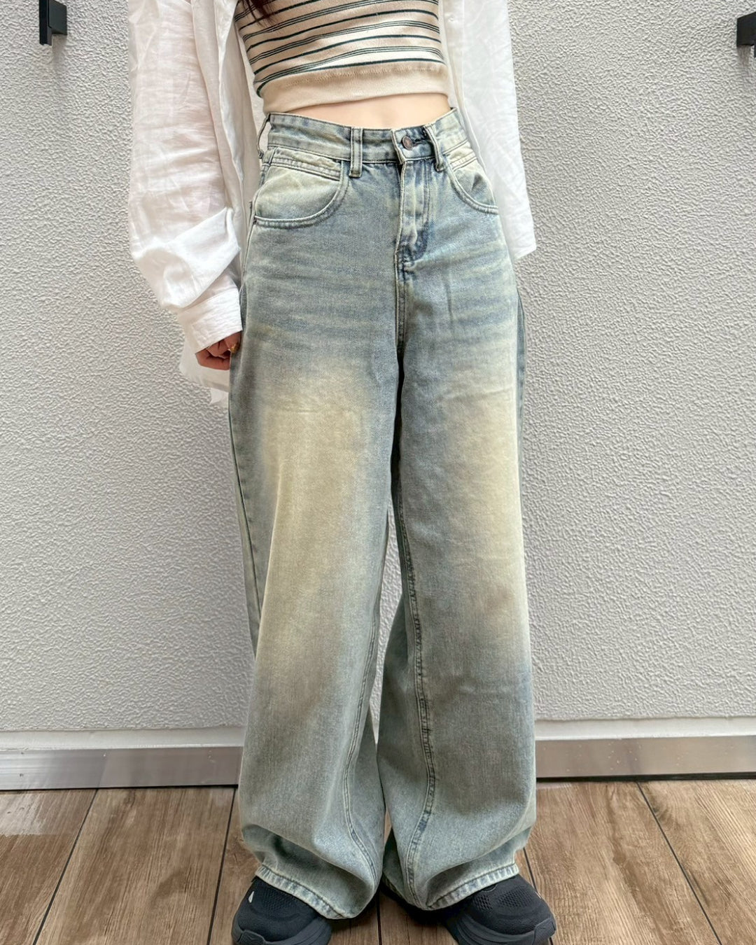 ワイドストレートスカイブルーデニム
CM0030