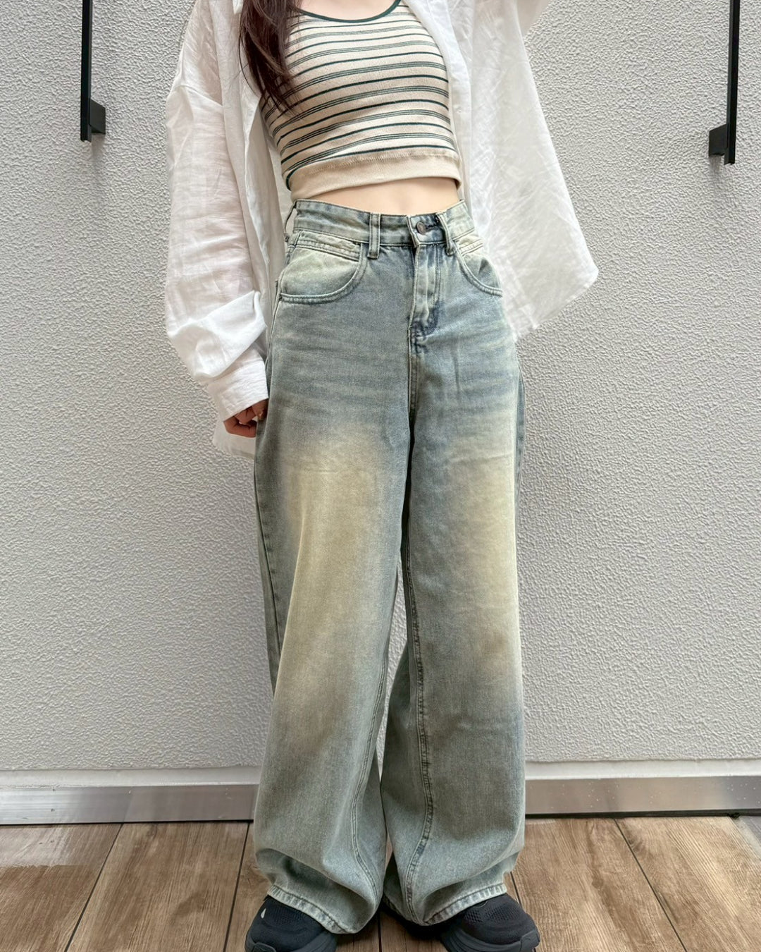 ワイドストレートスカイブルーデニム
CM0030