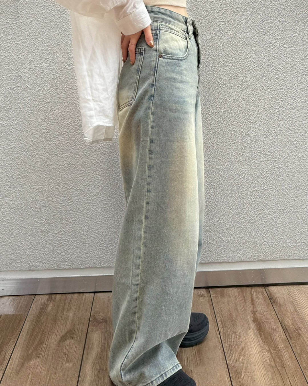 ワイドストレートスカイブルーデニム
CM0030