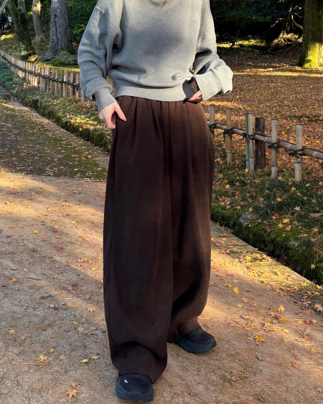 コーデュロイルーズフィットパンツ CM0091