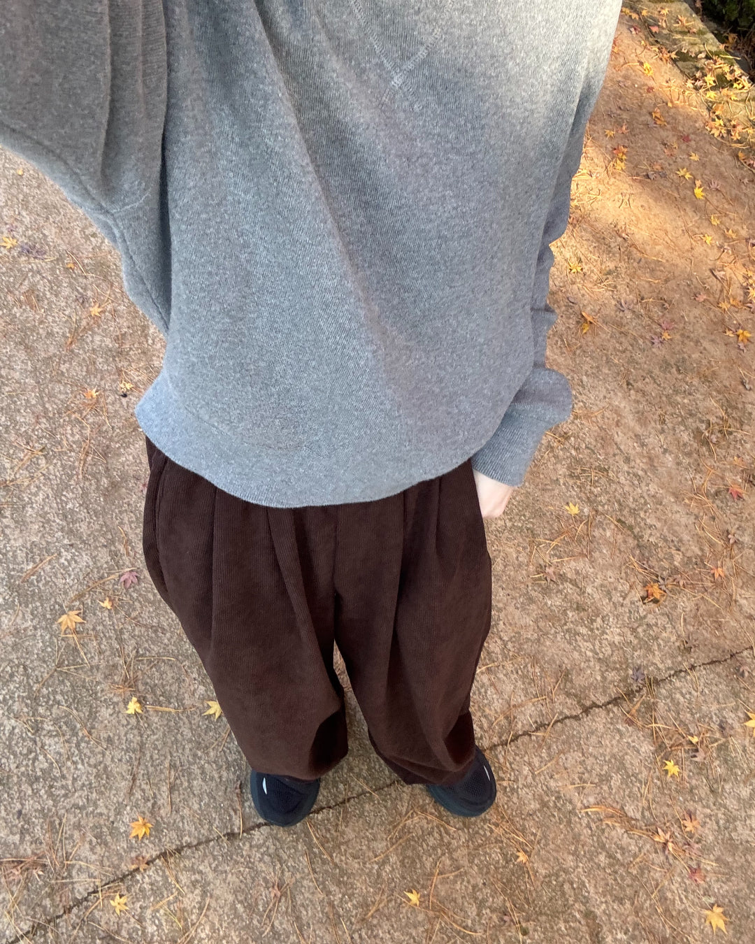 コーデュロイルーズフィットパンツ CM0091