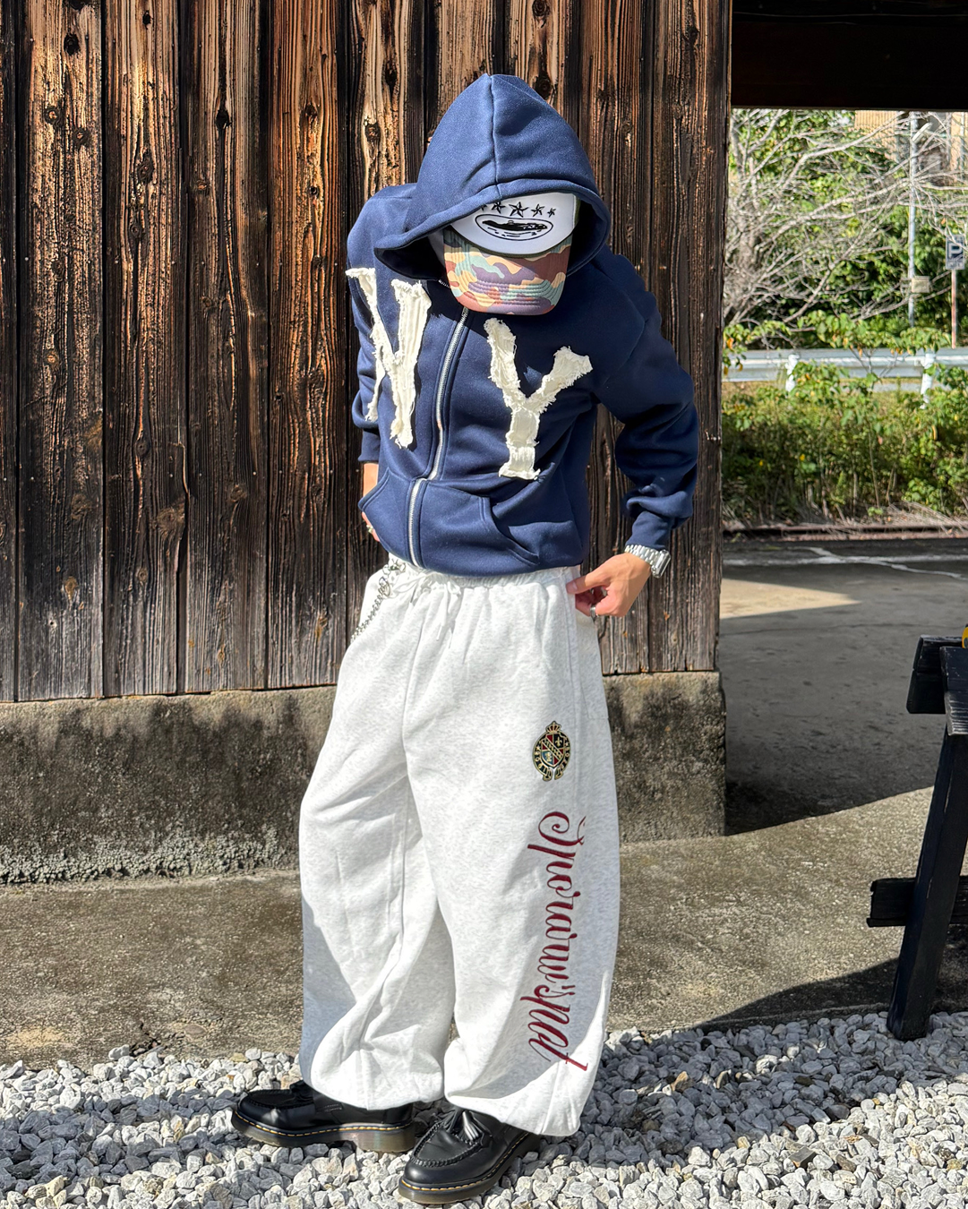 サイドロゴスウェットパンツ KB0039