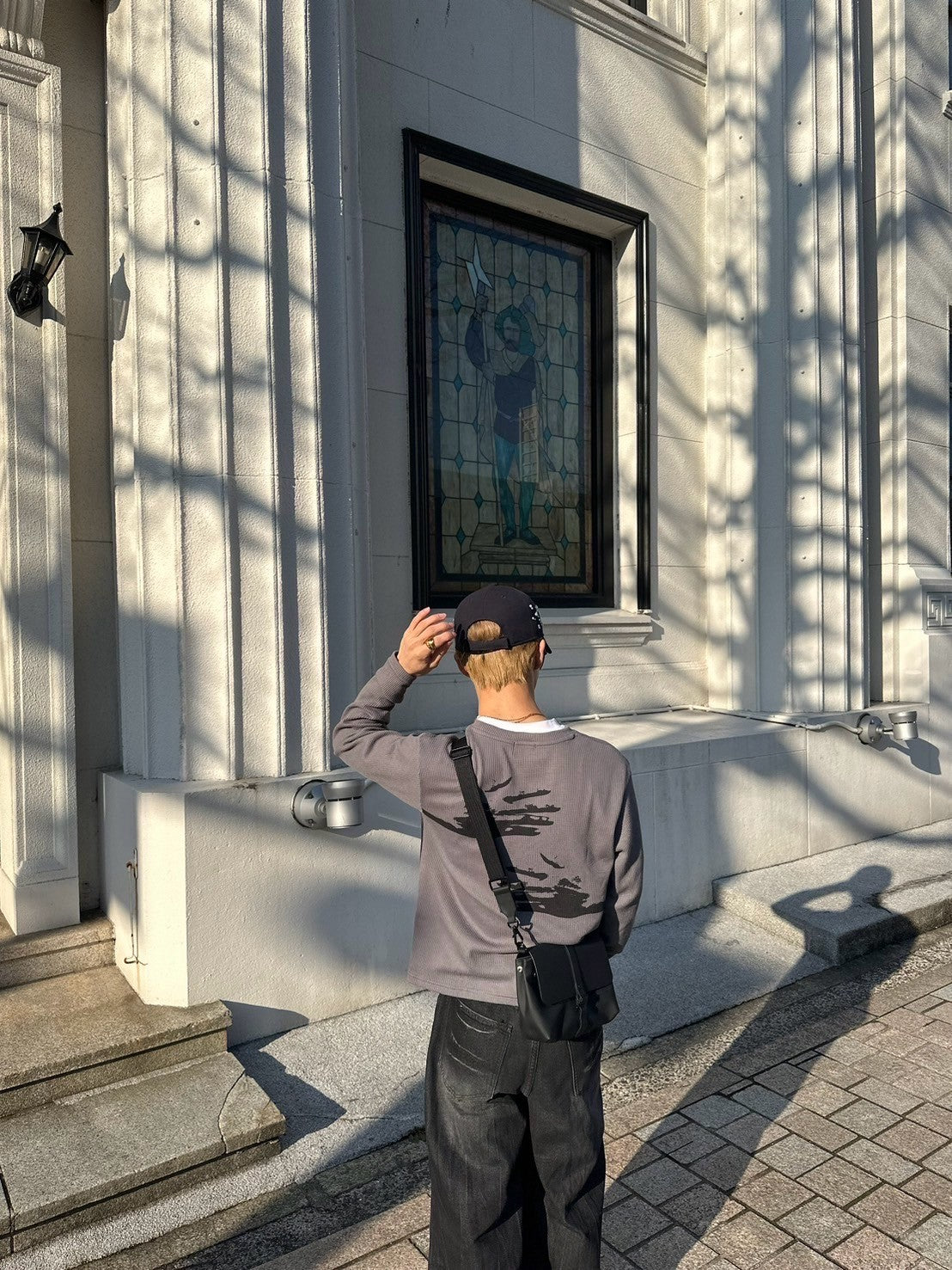 ウォッシュダメージデニムパンツ SK0033