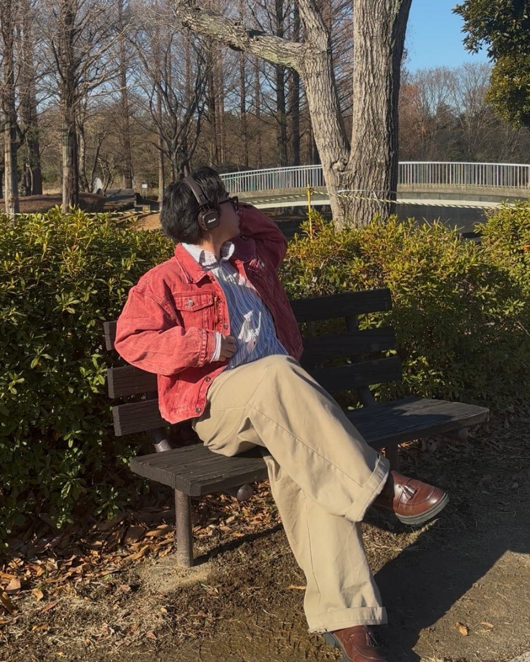 カラーウォッシュドデニムジャケットGB0017