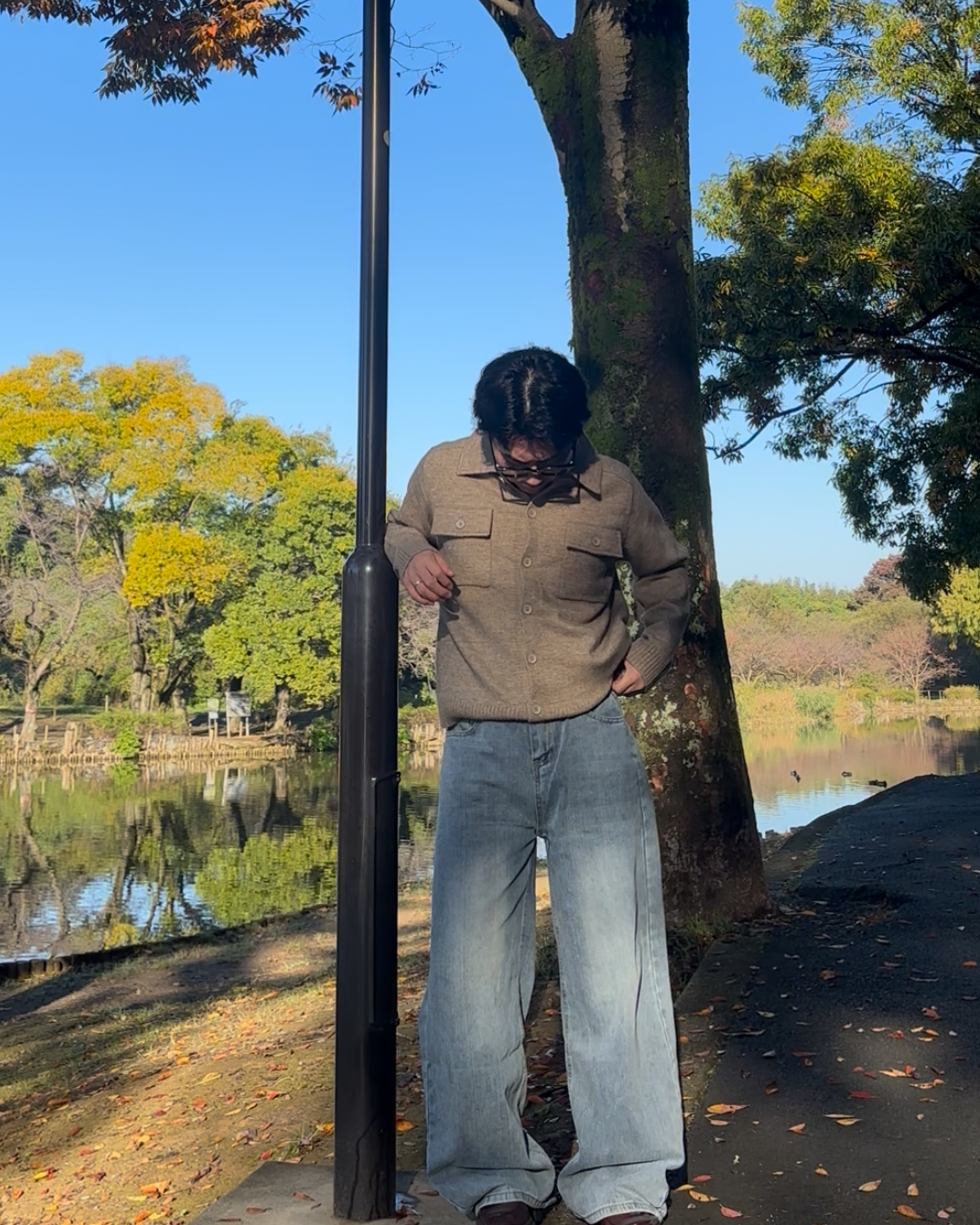 ボタンニットジャケット GB0018