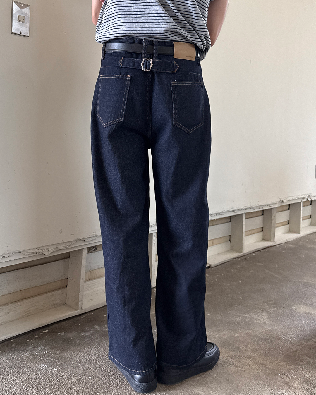 【発売予定】レギュラーストレートデニムパンツGC0152