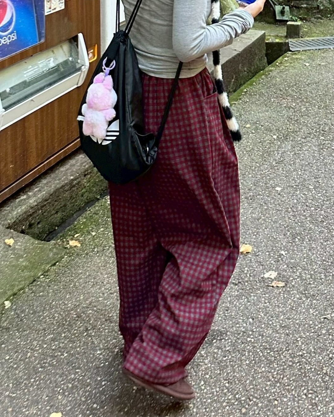 レトロチェックパンツ GG0011
