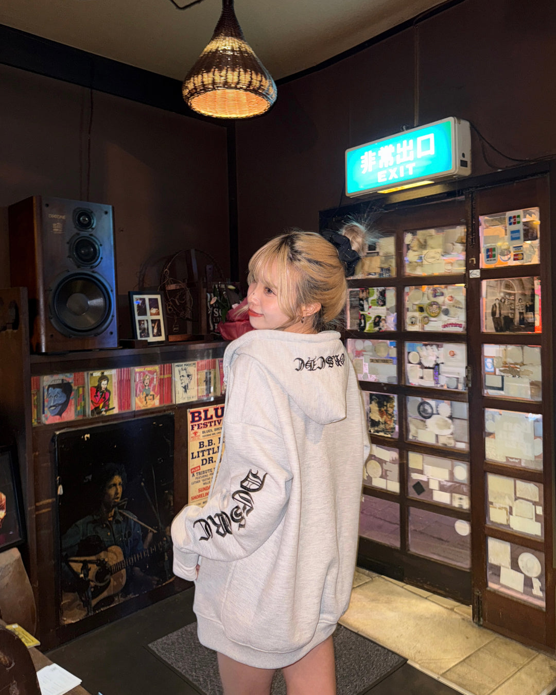 スリーブデザインオーバーサイズフードパーカー
GM0113