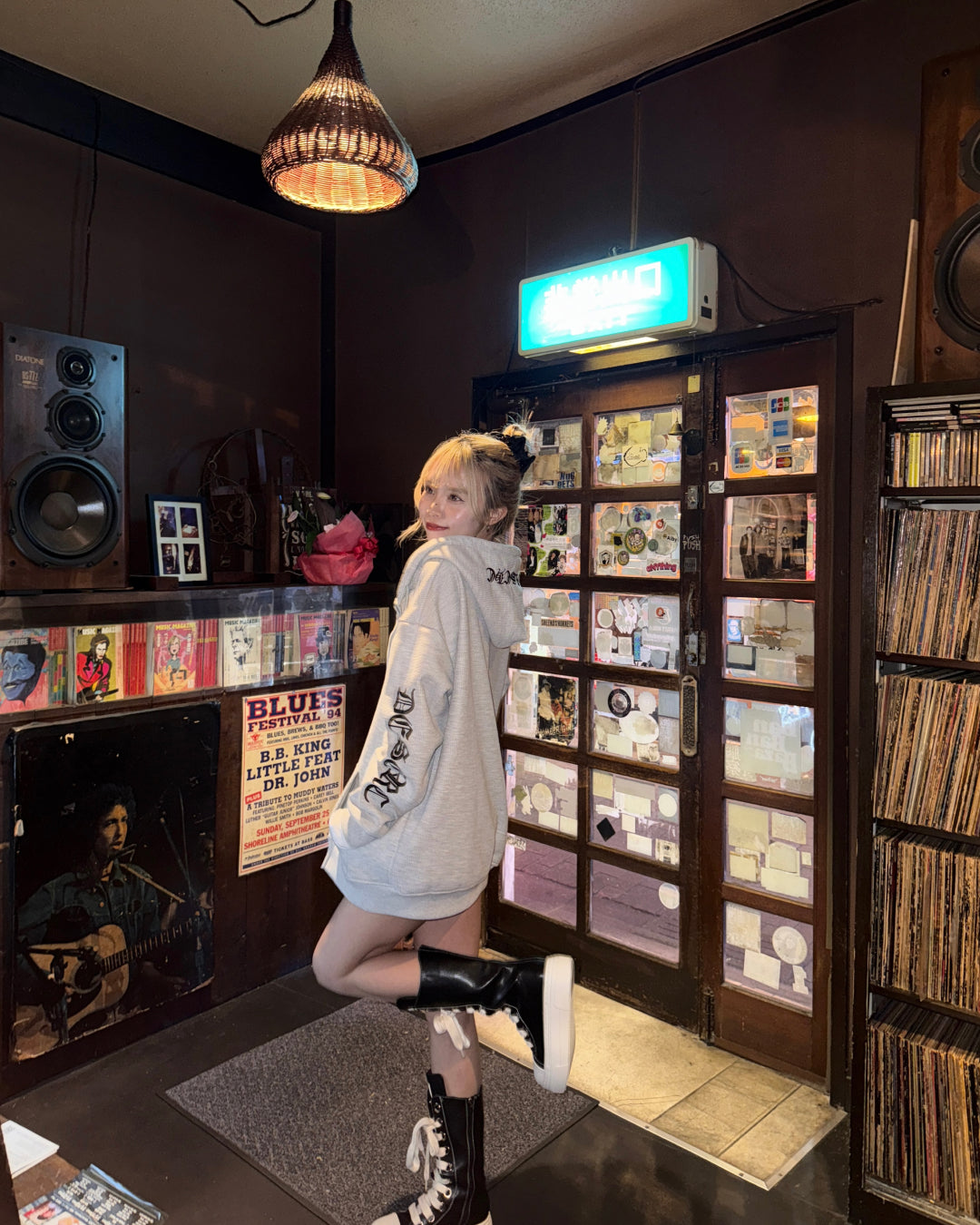 スリーブデザインオーバーサイズフードパーカー
GM0113