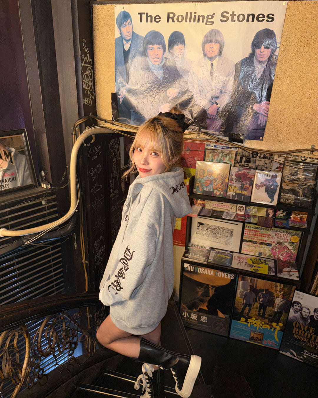 スリーブデザインオーバーサイズフードパーカー
GM0113