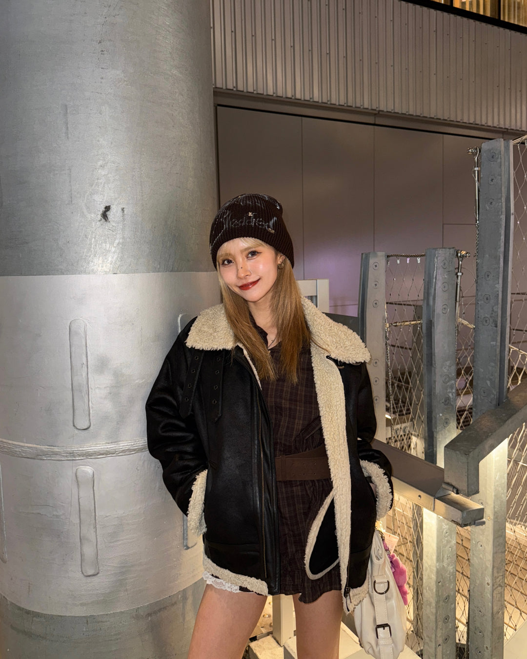 スプレーデザインニット帽
GM0129