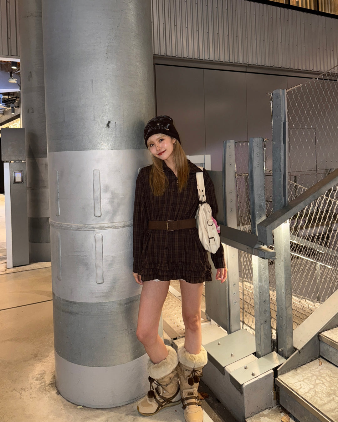 スプレーデザインニット帽
GM0129