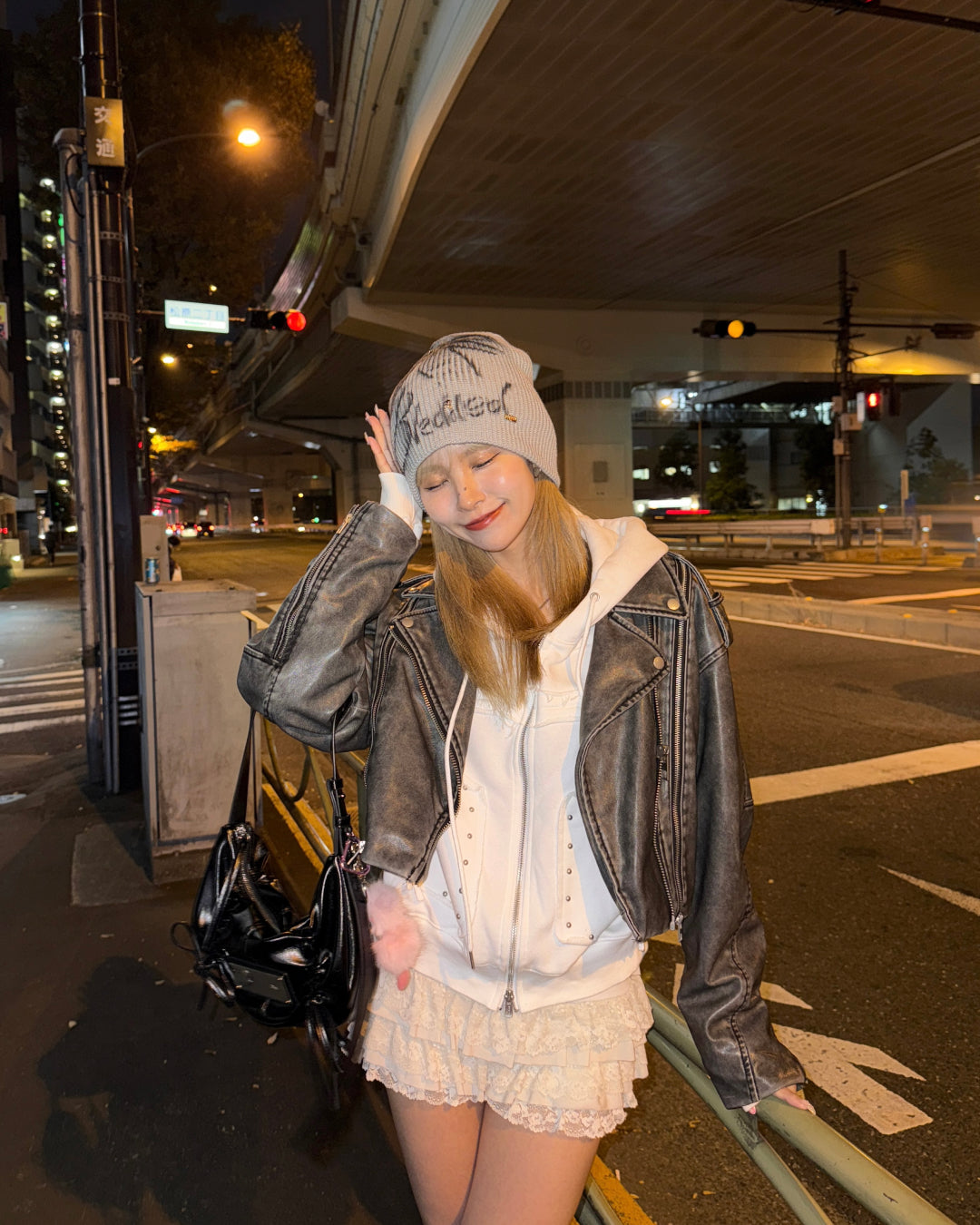 スプレーデザインニット帽
GM0129