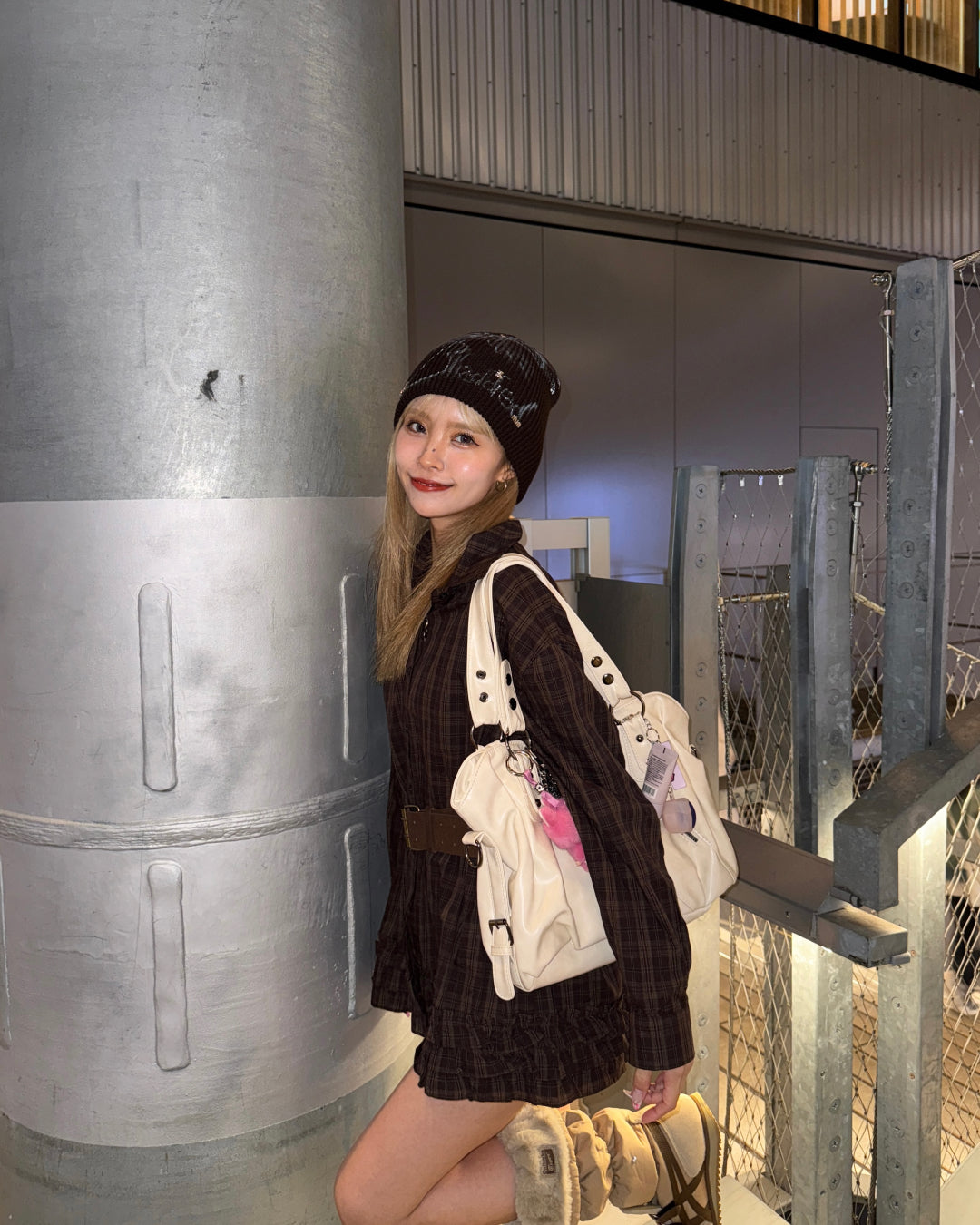 スプレーデザインニット帽
GM0129