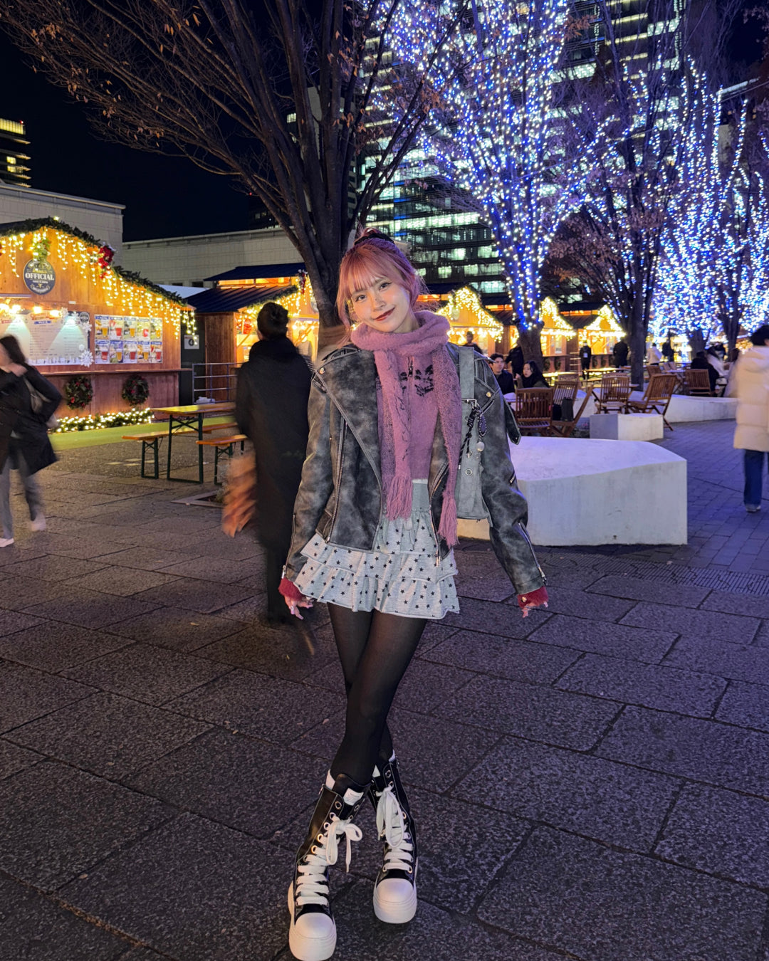 星柄キュロットフリルショートスカート
GM0135