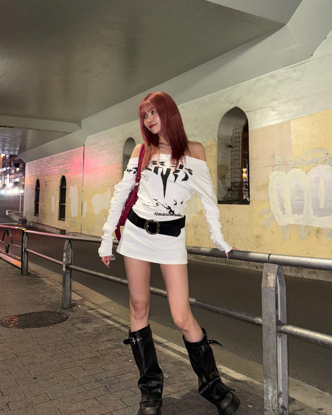 オフショルタイトミニワンピース
GM0136