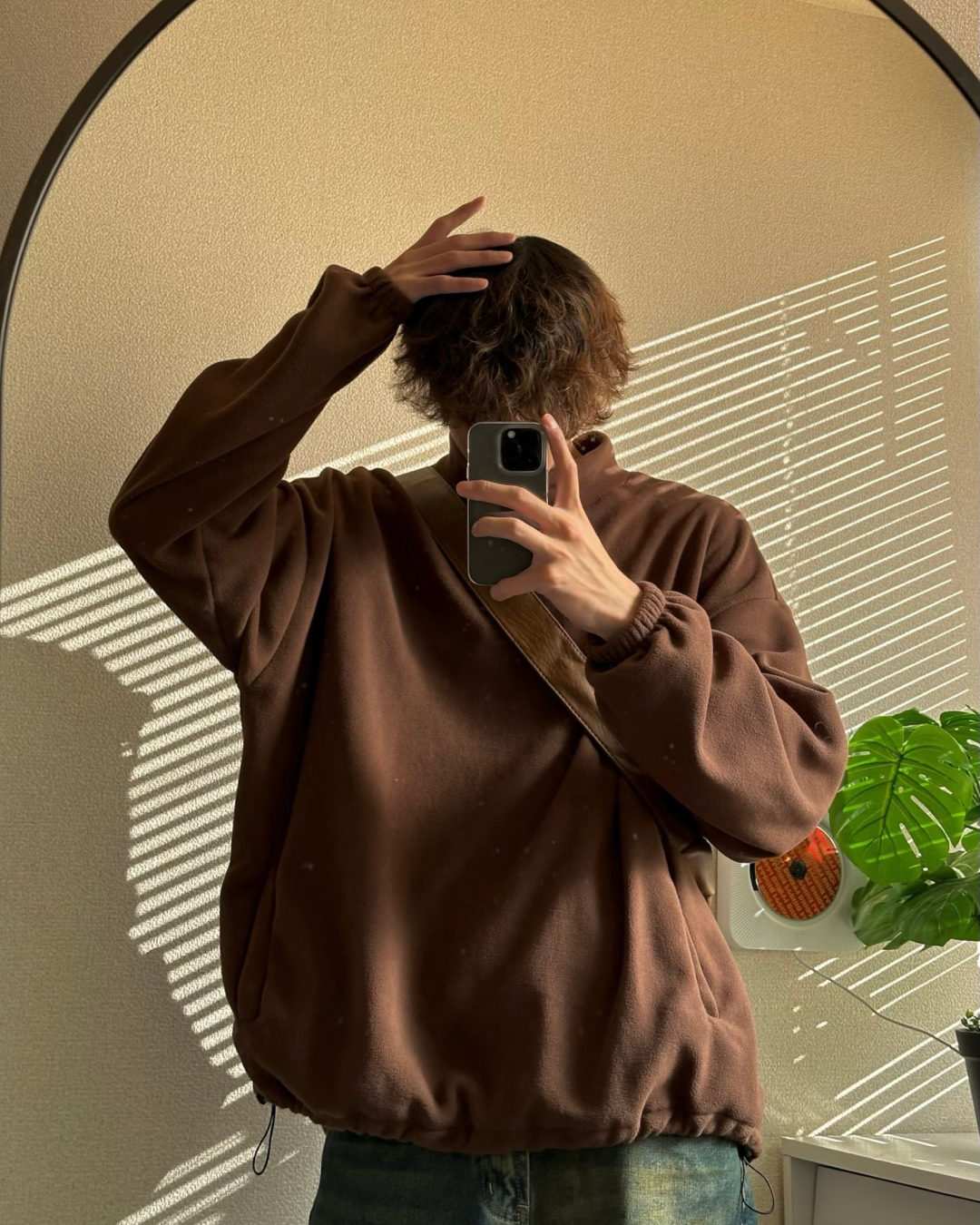 SATUR サーマル 韓国限定 L ☆韓国の人気☆【NOIRER】☆LINEN OVER-FIT SATUR サーマル 韓国限定 L ☆韓国の人気☆【NOIRER】☆LINEN OVER-FIT