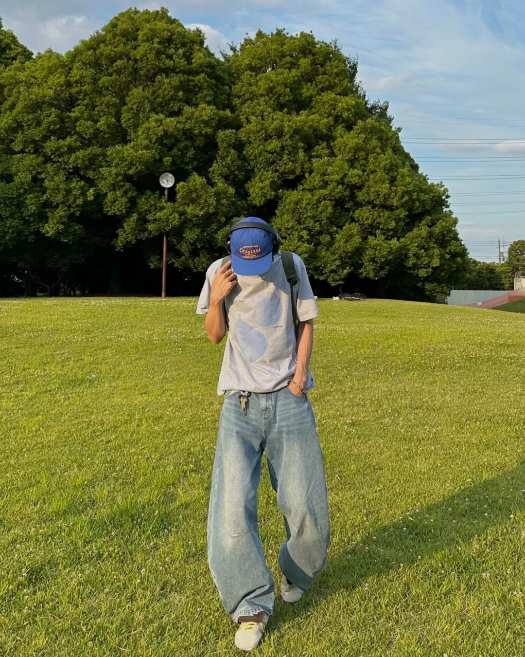 【即納】バルーンデニムパンツ HA0101