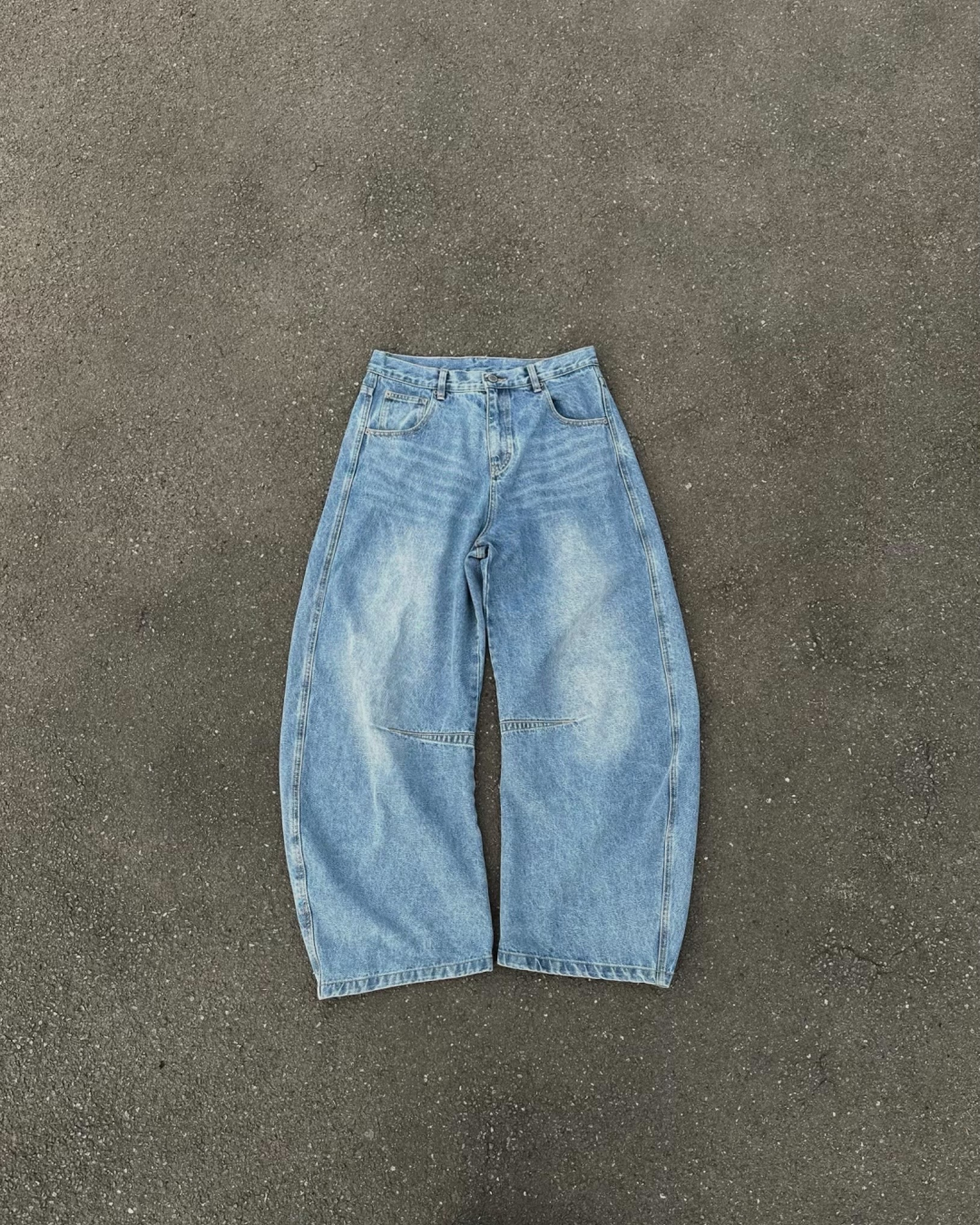 【即納】バルーンデニムパンツ HA0101