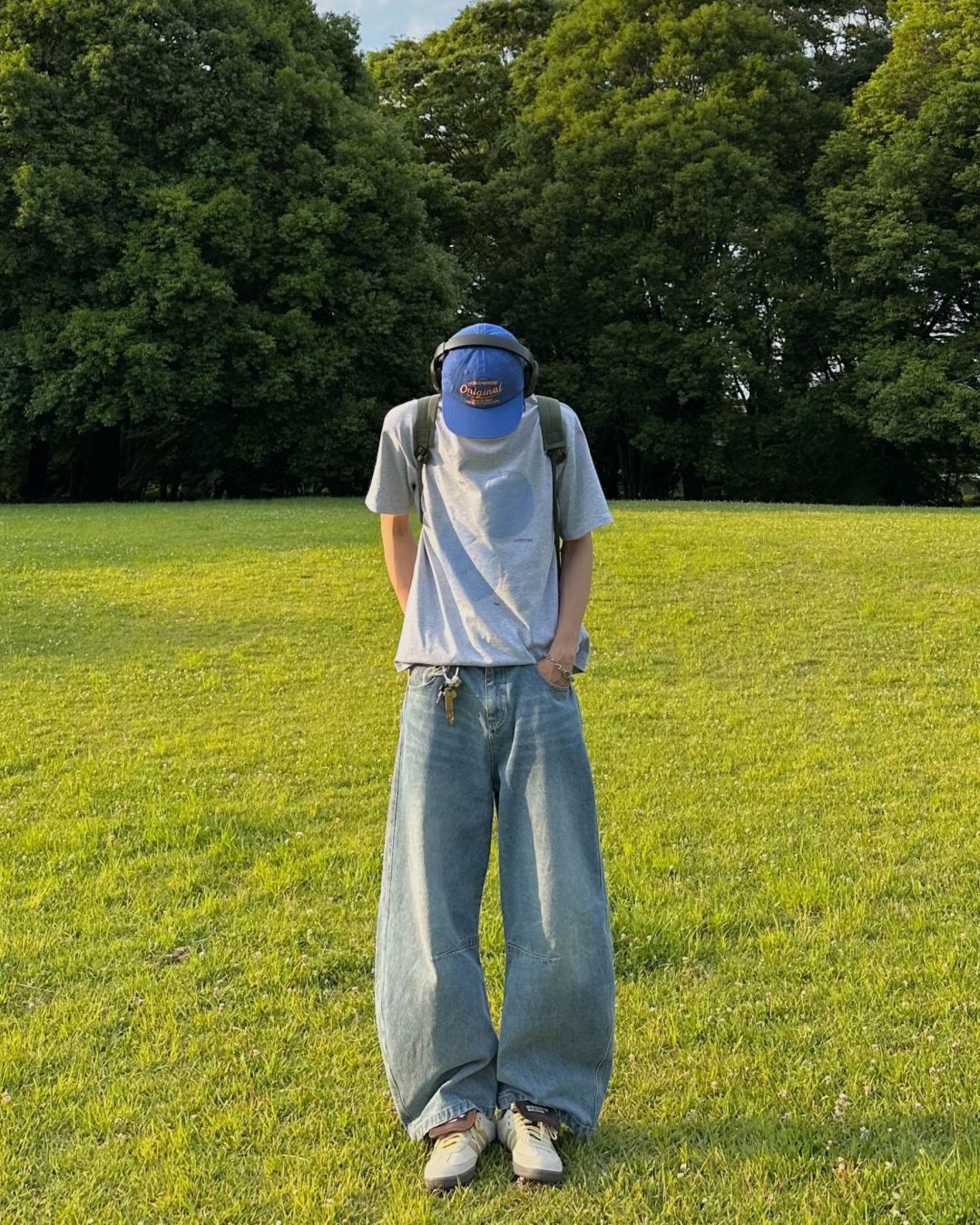 【即納】バルーンデニムパンツ HA0101