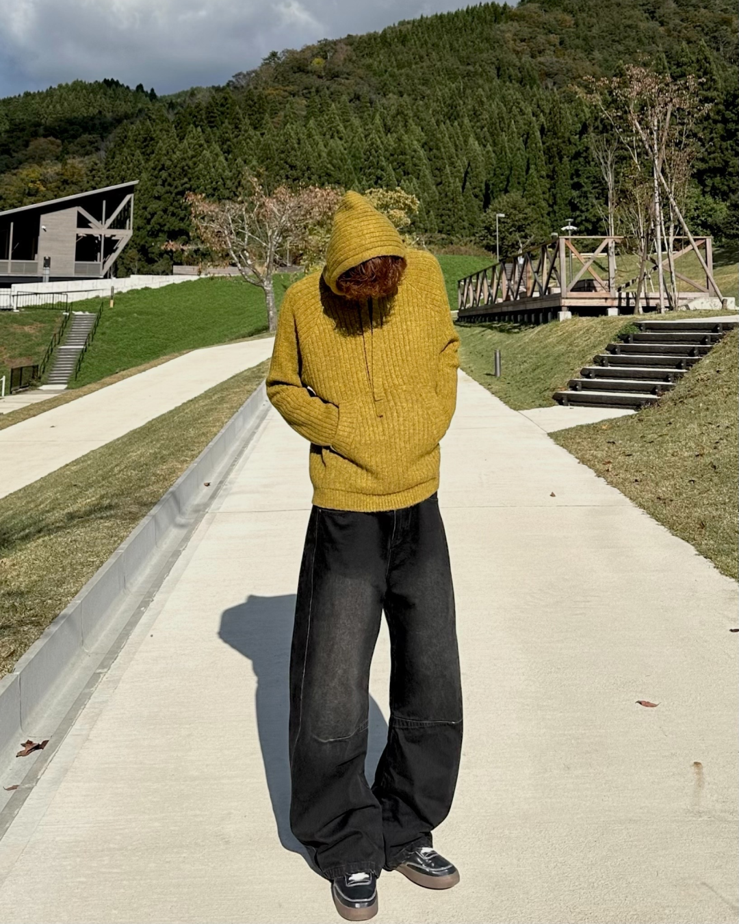 【即納】バルーンデニムパンツ HA0101