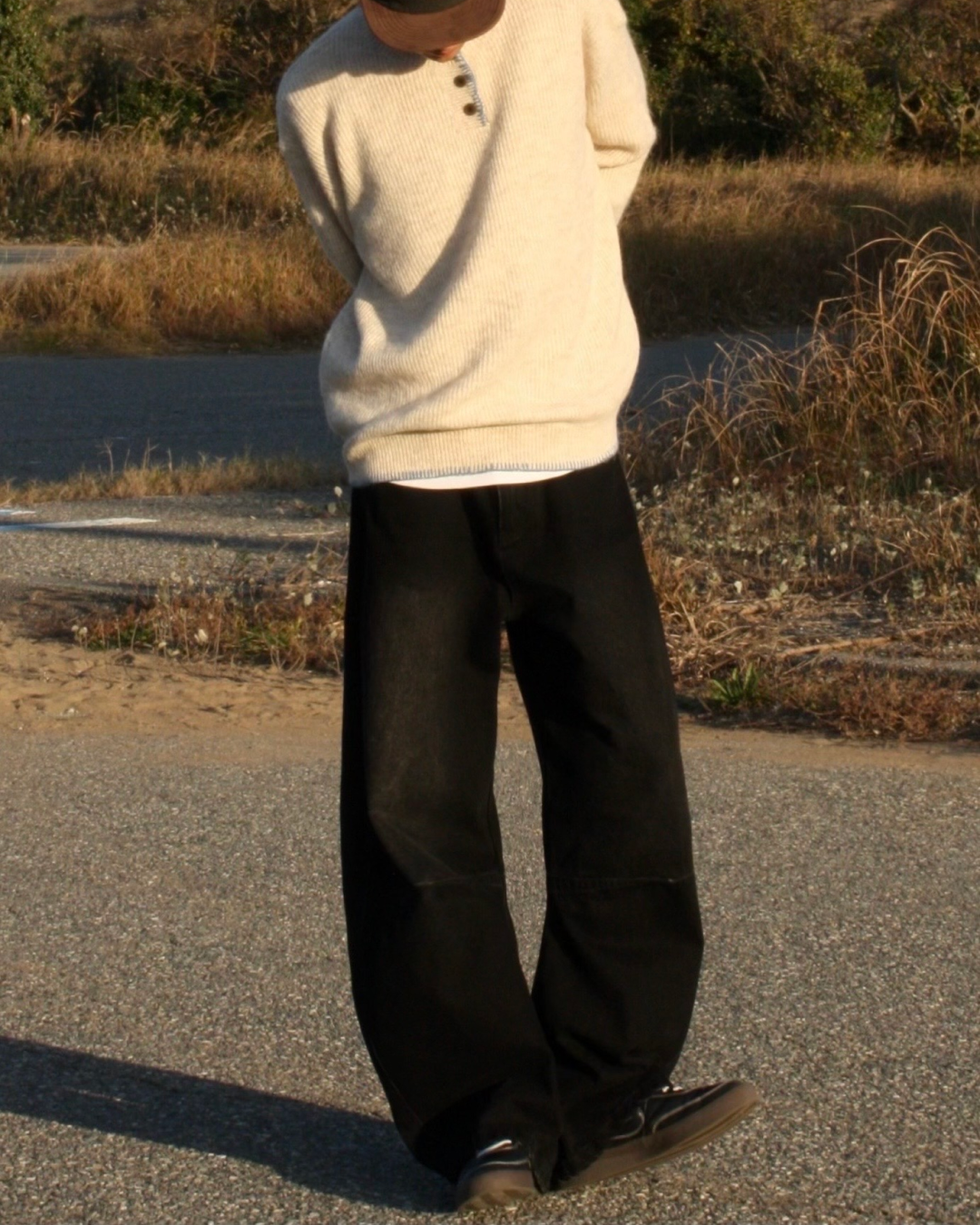 【即納】バルーンデニムパンツ HA0101