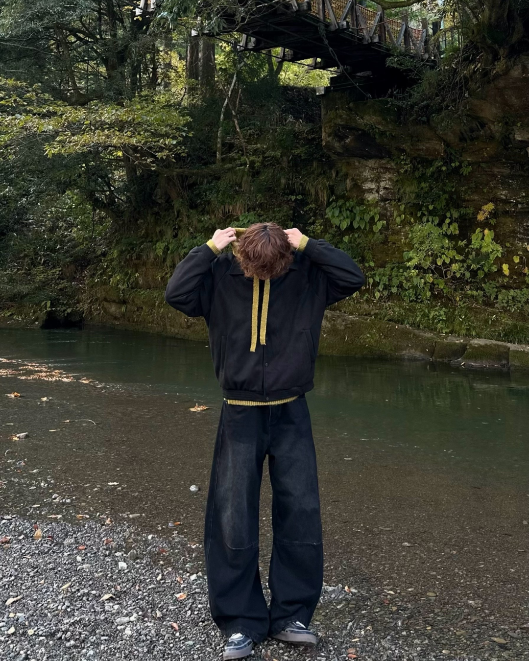 【即納】バルーンデニムパンツ HA0101