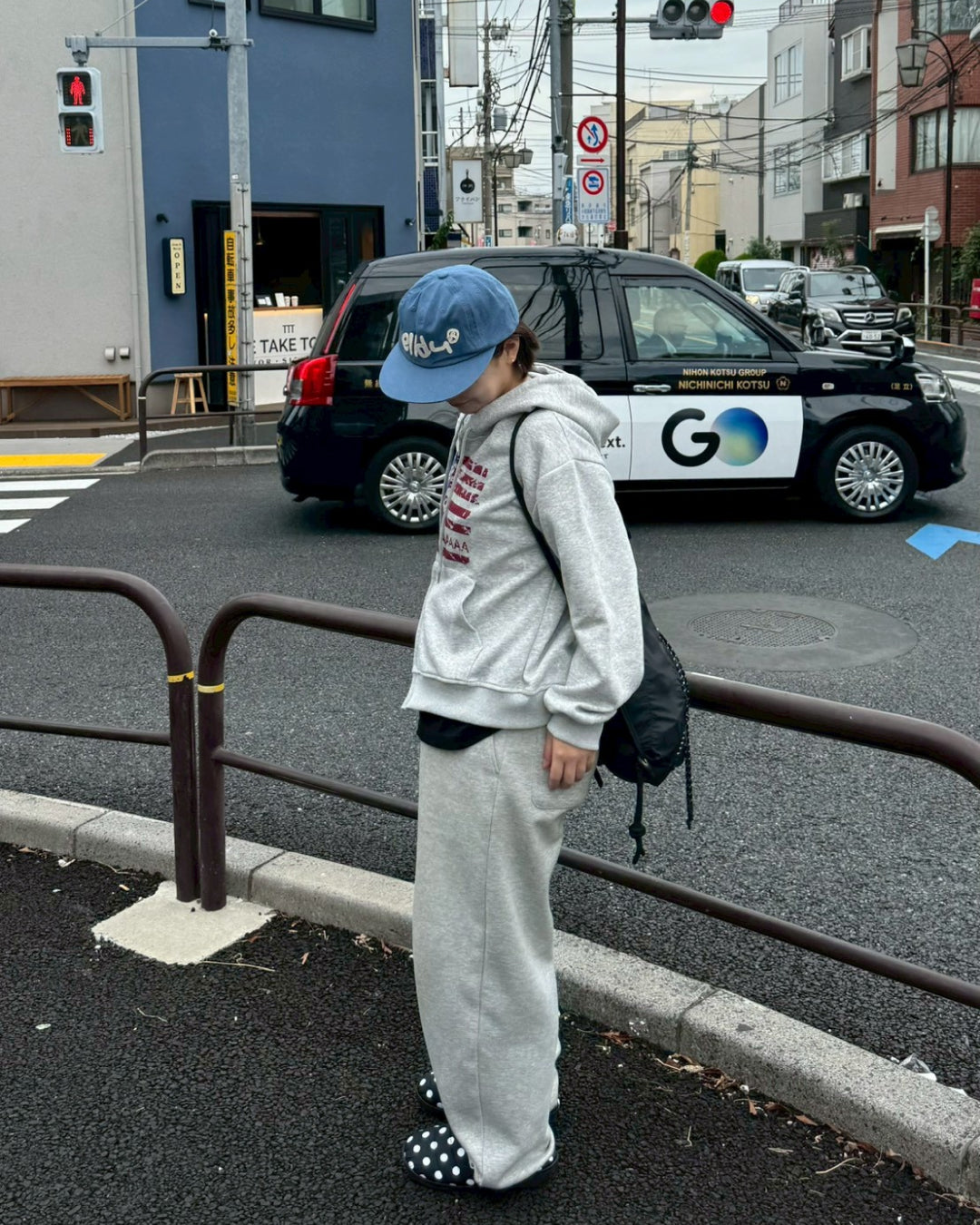 フロントデザインダブルジップパーカー HD0054