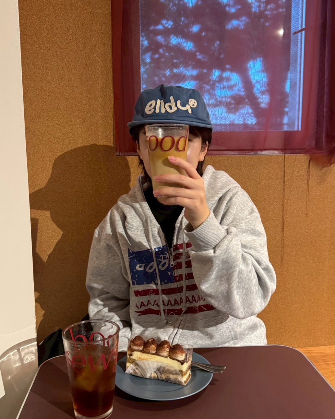 フロントデザインダブルジップパーカー HD0054