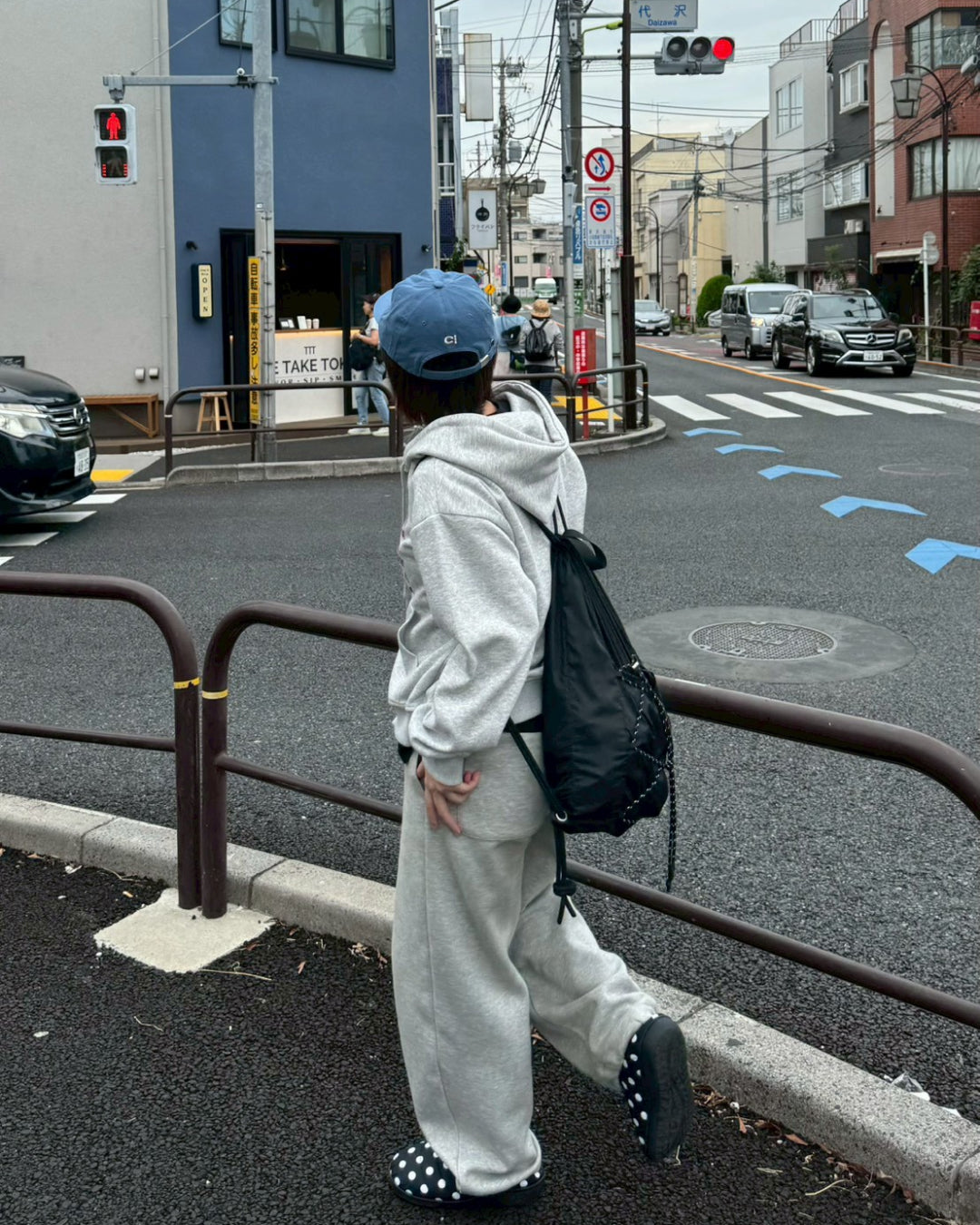 フロントデザインダブルジップパーカー HD0054