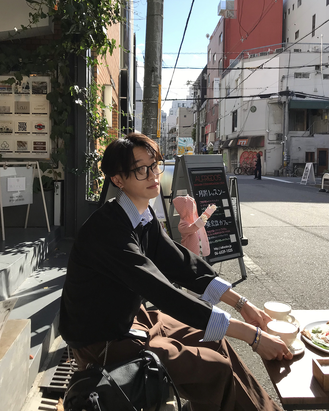 フェイクレイヤードポロシャツ HS0509