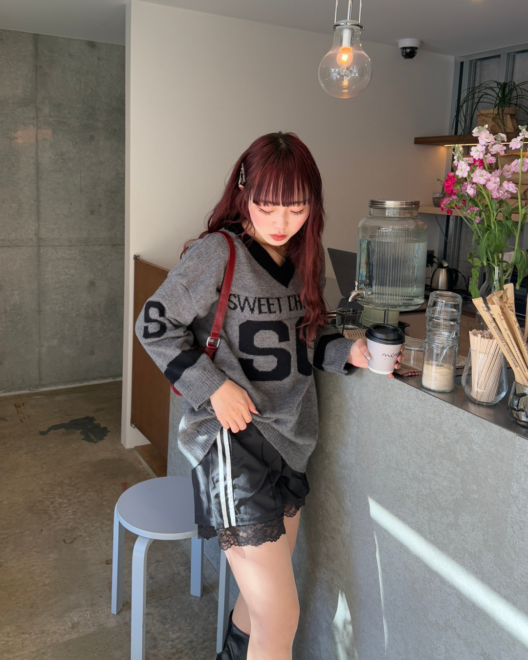 スポーティーレースショートパンツ HZ1054