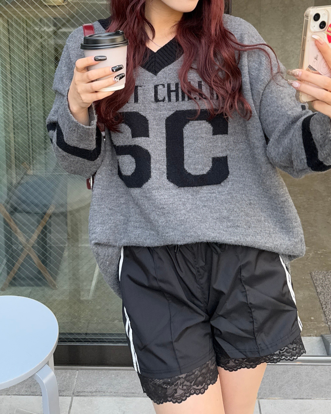 スポーティーレースショートパンツ HZ1054